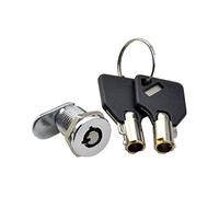 Mini Tubular Cam Lock Two Key-Way The Key Can Be Removed After Turning Rotation for Vending Machine Cabinet Lock 1Pcs