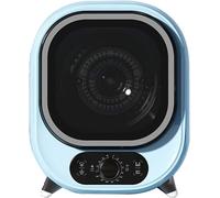 Mini Tumble Dryer 500W Electric Tumble Laundry Dryer - Mini Portable Clothes Dryer With Stainless Steel Tub, Compact Front Load Dryer For Apartment, Dorm (Color : Blue) Star of Light