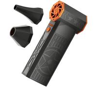 Mini Turbo Snow Blower 4 Wind Speeds Strong Blowing Type-C Fast Charging Electric Snow Blower with LED Lighting for Car