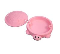 Mini Turtle Sandbox Desk Toy with Soft Moldable Space Sand and Small Tools, Mini Zen Garden Fidget Stress Relief Toys for Adults and Kids, Desktop Decor Accessories for Home and Office