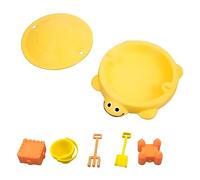 Mini Turtle Sandbox for Desk, Desktop Sandbox Turtle with Soft Sand & Small Tools, Desktop Zen Garden Kit with Lid, Desk Decor Accessories for Home Office, Stress Relief Sensory Toy