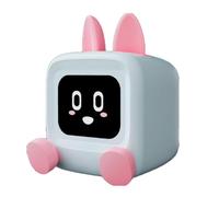 Mini TV Night Light Desktop Decoration Music Bluetooth Wifi APP Smart Control Stocks Photos DIY Display A