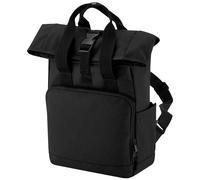 Mini Twin Handle Backpack Bagbase Black One Size