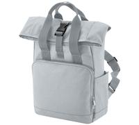 Mini Twin Handle Backpack Bagbase Light Grey One Size