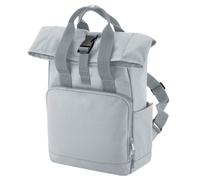 Mini Twin Handle Backpack Bagbase Light Grey One Size