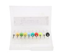 Mini Twist Drill Bit Set Tungsten Steel PCB Drill Bits Engraving Spiral Bits for Circuit Board Repairing and Deep Hole Processing 10Pcs 0.6mm to 1.5mm