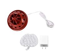 Mini Ultrasonic Dishwasher Portable USB Household Fruit Dishwasher Efficient Cleaning Convenient Family Kitchen (Red)