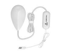 Mini Ultrasonic Electric Portable Washing Machine Automatic Laundry Cleaning Device for Travel Business ABS Material White 5W