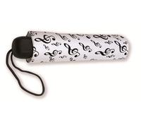 Mini umbrella G-clef white: Accessory