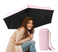 Mini Umbrella - Travel Umbrella | Folding Parasol | Compact Sun Parasol | Sun&rain Protection Sunshade Windproof Mini Travel Folding Pocket Small Compact Lightweight Design For Girls, Women