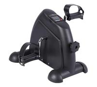 Mini Under Desk Bike Pedal Exerciser Dual Use Arm & Leg Exercise With Adjustable Resistance Silent Portable Foot Cycle With LCD Display For Seniors Rehabilitation Office Workout