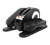 Mini Under Desk Elliptical Machine, Electric Pedal Exerciser With Lcd Display, Anti-Slip Pedal And Remote Control, 5 Speed Adjustable & 25kg Load-Bearing For Seniors Legs/Arms Workout