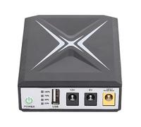 Mini UPS Battery Backup, 10400mAh Intelligent Uninterruptible Power Supply for Security Camera Router WiFi Computer