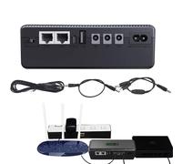 Mini UPS Router - 12V Dc Backup Power Optical Modem, Monitoring Mini UPS | Uninterruptible Dormitory Power Supply Reliable Dc Battery Difficulty Protection Home Office Equipment