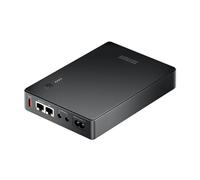 Mini UPS with Gigabit POE for Router, Modem, Security Camera, Input AC Output 5V USB 12V DC and 48V~55V POE++