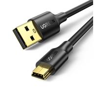 Mini USB Cable, USB 2.0 Type A to Mini B Cable Support Data Sync and Charging, Mini B 5-Pin Lead Compatible with Hero 4/3, PS3 Controller, Dash Cam,