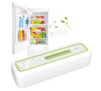 Mini USB Fridge Deodorizer with LED Display - Rechargeable and Reusable Odor Eliminator Absorber for Refrigerator, Car, Closet, Shoe Cabinet, Wardrobe, Pet House - Beats Baking Soda and Charcoal Bags