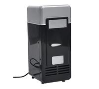 Mini USB Fridge, USB Rechargeable Silent Fridge, 5V Cooling Heating Drinks Beverage Cans for Drink Cosmetic.