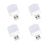 Mini USB Night Light Small Plug In LED Nursery Lamp Car Ambience Light 4PCS White Light Mini USB Night Lights,Plug-In Night Lights,Small USB Nursery Lamp,USB Lights For Bedroom,Car USB Ambience