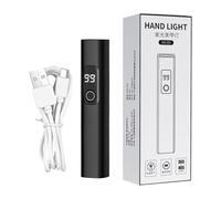 Mini UV Lamp for Gel Nails, USB Rechargeable Nail Dryer | LED Manicure Lights with 2 Strokes for Travel, Camping Aircraft