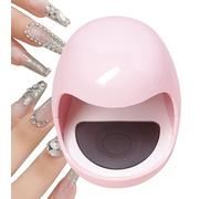 Mini UV Led Nail Lamp - Compact Portable Gel Dryer, Professional Manicure Machine, Mini Nail Curing Tool, Beauty Salon Accessory | Travel Size Nails Lamp for Girls, Women, All Gel Nails Polish