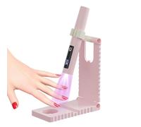 Mini UV Light for Gel Nails, Fingernail Curing Dryer USB Charging, Portable LCD Display LED Light with 2 Timing Modes for Manicure Pedicure Studio Home Airplane Camping