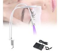 Mini UV Light for Gel Nails LED Curing Lamp - 360° Adjustable Flexible Gooseneck & Clamp, 5W Portable Small Manicure Nail Dryer, for Resin Curing Nail Art, Three Color Temperature Modes,White