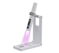 Mini UV Light for Gel Nails - USB Rechargeable Fingernail Lamp - LCD Display Nail Light with 2 Timing Modes for Manicure Pedicure Studio Salon Road Trip Camping Airplane