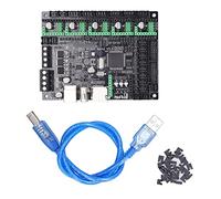 Mini V3.1 Control Board 32bit Silent 3D Printer Motherboard, Board Motherboard Support WiFi Module, 2 PWM Controllable Fans and Double Z Axis Support, 512KB Flash 192 KB RAM(#1)