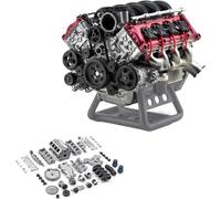 Mini V8 Engine Kits That Runs, MAD RC Combustion Engine Model Kit for Adults to Build, Suitable for Model Car AX90104 SCX10Ⅱ Capra VS4-10 Pro/Ultra