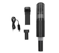 Mini Vacuum Cleaner Cordless Handheld Portable Rechargeable High Power for Home Car Keyboard Cleaning ABS Material 580g (Black)