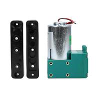 Mini Vacuum Pump, Diaphragm Vacuum Pump with 10L/min Large Flow and Low Noise, 65 to 150kPa High Vacuum Performance, DC12V/DC24V/AC220V for Lab, Medical, Industrial (AC220V)