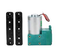 Mini Vacuum Pump, Diaphragm Vacuum Pump with High Vacuum and Large Flow 10L/min, Low Noise - 65 to 150kPa, DC12V/DC24V/AC220V for Lab, Medical, Industrial Use (DC24V)