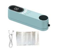 Mini Vacuum Sealer Machine - Cordless Handheld Food Sealing Device, Portable Freshness Preserver | Compact Air Removal System Design, Rechargeable Lightweight Kitchen Tool For Home Dormitory Apartment