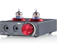 Mini Vacuum Tube Preamplifier, Audio Phono Preamp for Turntable, PC, MP3, TV, Home Stereo, Retro Warm Sound, Headphone Amplifier, Compact Design