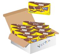 Mini Vanilla Flavoured Nougat Chews - Chocolate Covered Bite-Size Sweets in Theatre Box, 99g - Chls (12 x Boxes)