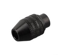 Mini Various Drill Chuck Keyless Quick Change Three-jaw Adapter 0.3 to 3.4mm Carbon Steel Compatible with Corded Rotary Tools M7x0.75 M8x0.75 for Quick for Bit Swaps (Long M7)