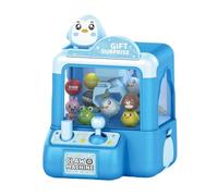 Mini Vending Machine Girls Toys,Claw Machine Arcade Toy with LED Light & Adjustable Sound,Portable Arcade Game with