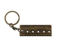 Mini Vernier Calipers,Portable Metal Vernier Caliper Straight Tooth Keychain Measuring Tools,Ruler Vernier Caliper Pendant Digital Calipers Dimensional Measurement