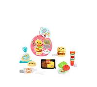 MGA's Miniverse Make It Mini Plush - DIY Food-Themed Plush Craft Kit with Air-Dry Adhesive & Keychain Clip, 8 Different Collectables, For Ages 8+
