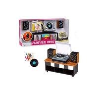 MGA’s Miniverse Real Music Mini Record Player Collectable - Mini Record Player with 1 Vinyl, Furniture Piece and Speakers, Compatible with Miniverse Vinyl, Suitable for Ages 8+ Years
