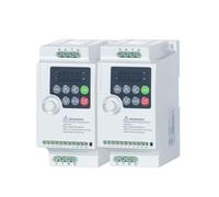 Mini VFD 220v Inverter 0.4/0.75/1.5KW Frequency Converter 1ph or 3ph 220V Input and 220V Output Variable Frequency Drive(0.4kw)