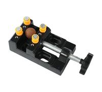 Mini Vice Clamp - Multifunctional Portable Adjustable Drilling Tool | DIY Projects Table Vise Grip - for Jewelry Carving Watch Repair Sculpture Workbench Walnut Drilling