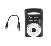 Mini Video Camera, Excellent Sensor 16X Zoom Video Camera, Easy To Install for Home Photographer (Black)