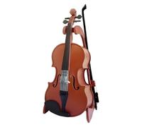Mini Violin | Miniature Instrument Model,Realistic Instrument Toy, Desktop Decor Model for Desk Bedside Bookshelf Display Cabinet
