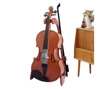 Mini Violin | Tabletop Instrument Ornament - Desktop Decor Instrument Model for Desk Display Cabinet, Doll House Decoration