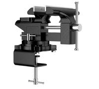 Mini Vise, Portable Vise With Swivel Base, Designed For Precision Work; Heavy-duty 2-in-1 Design, Ideal For DIY Projects And Professional Applications