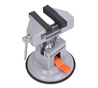 Mini Vise, Table Vise Mini Bench Vise 360 Degree Universal Rotating Square Workbench Clamp with Suction Cup Base