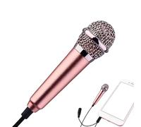 Mini Vlogging Microphone, Portable Clip On Speech, Aluminum Alloy Noise Reduction Audio Device for Clear Voice Capture, Compact Lightweight Recording Tool, Streaming Podcast Studio Content