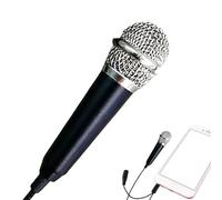 Mini Vlogging Microphone, Portable Clip On Speech, Aluminum Alloy Noise Reduction Audio Device for Clear Voice Capture, Compact Lightweight Recording Tool, Streaming Podcast Studio Content